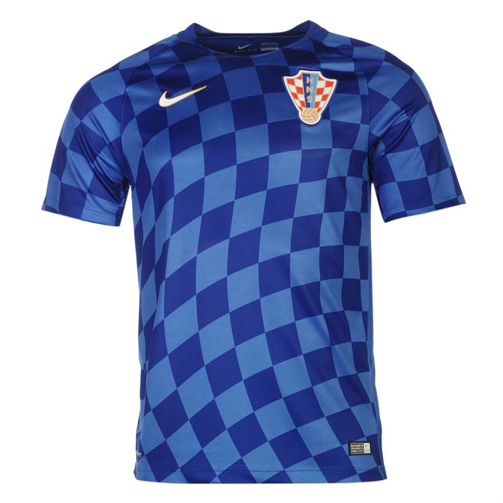 Croatia Euro 2016 Away Soccer Jersey
